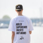 Rolex Supercars Yachts Hot moms t-shirt i vitt